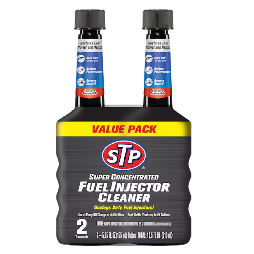 STP Super Concentrated Fuel Injector Cleaner 2ct/Pk